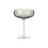 Louise Roe Glas * Crystal champagne coupe, smoke