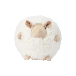 NATURES Collection Pyntepuder & Hynder-Cute Sheep rund pude Ø 34 cm,