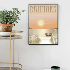 ViSSEVASSE Plakater & Rammer * DANMARK klitterne plakat