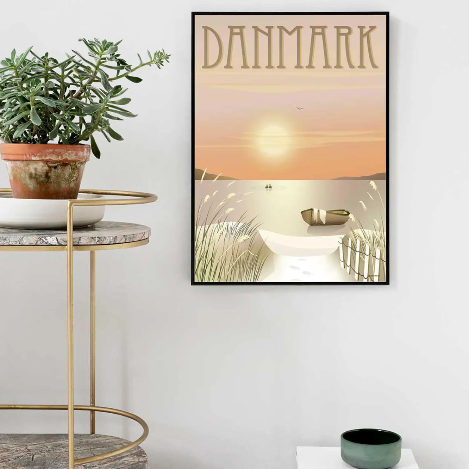 ViSSEVASSE Plakater & Rammer * DANMARK klitterne plakat