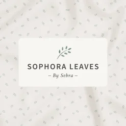 Børn Sebra Soveudstyr|Sengetøj-2-delt babysengetøj, sophora leaves