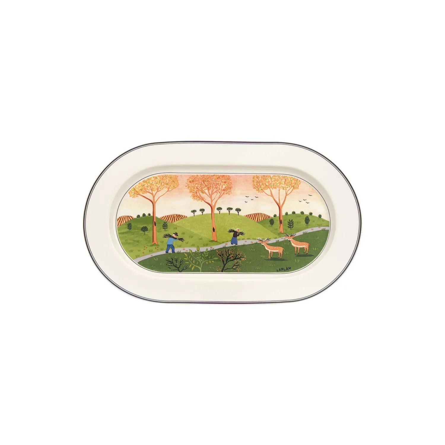 Villeroy & Boch Skåle & Fade-Design Naif ovalt fad