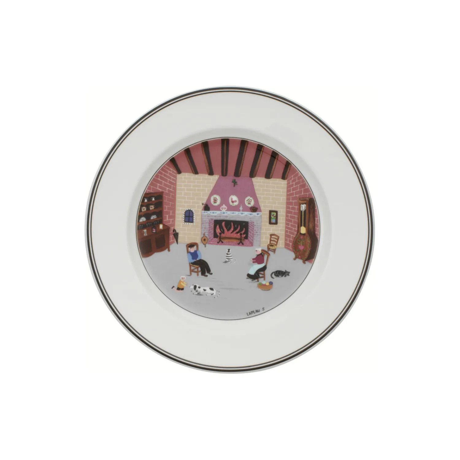 Villeroy & Boch Tallerkener-Design Naif tallerken Ø 21 cm, fireplace