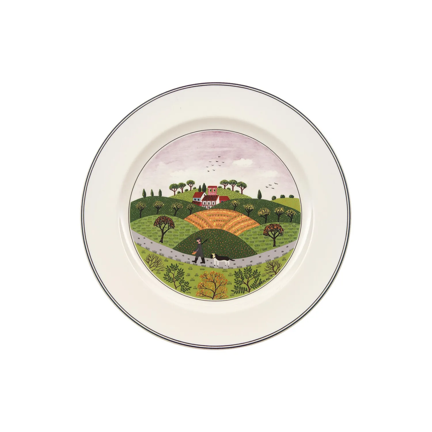 Villeroy & Boch Tallerkener-Design Naif tallerken Ø 27 cm, huntsman