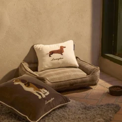 Lexington Pyntepuder & Hynder-Dog Pillow, lt beige multi
