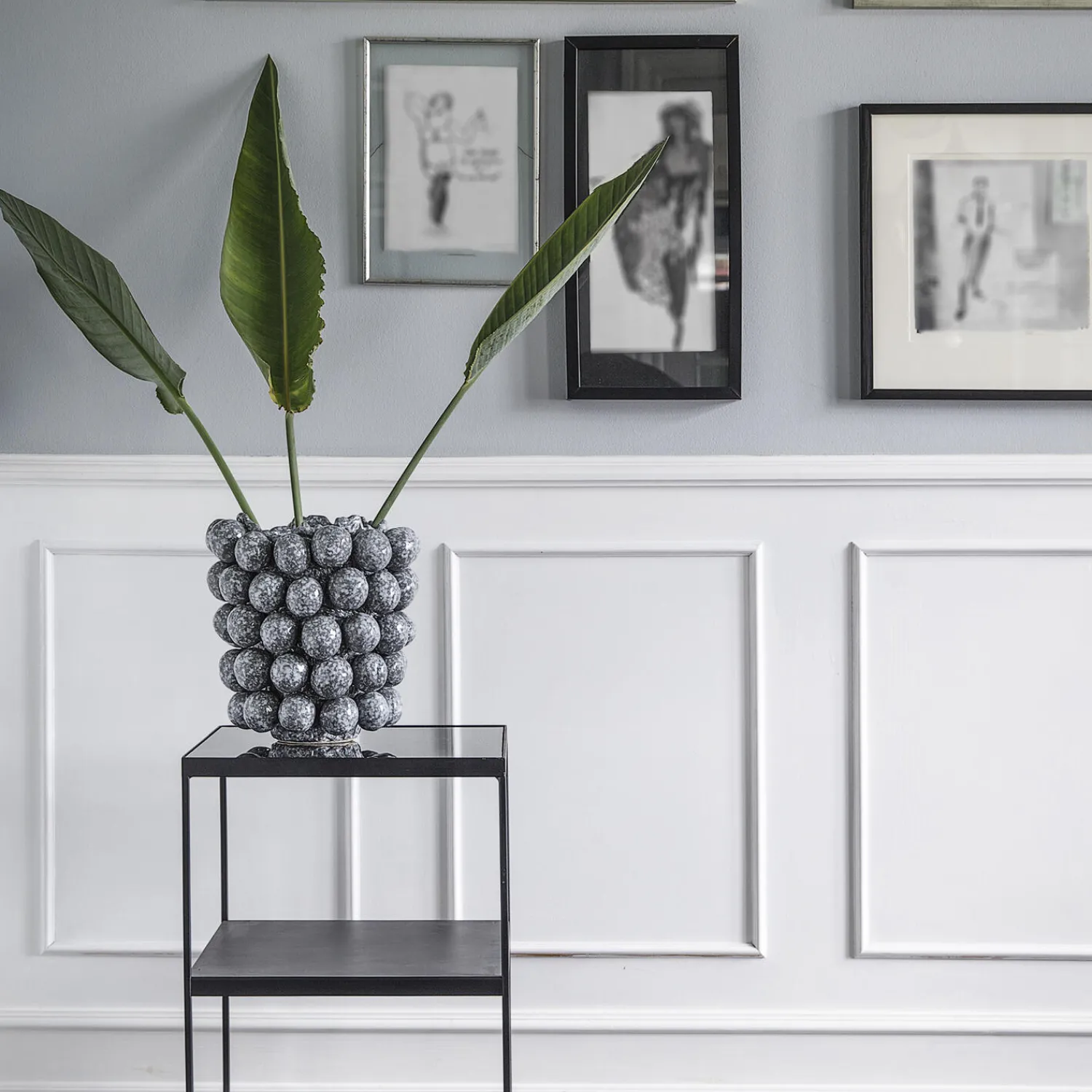 Villa Collection Vaser * Dras vase/skjuler, mirage grey