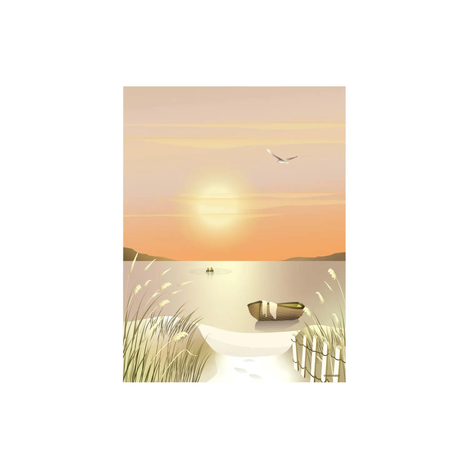 ViSSEVASSE Plakater & Rammer-DUNES plakat