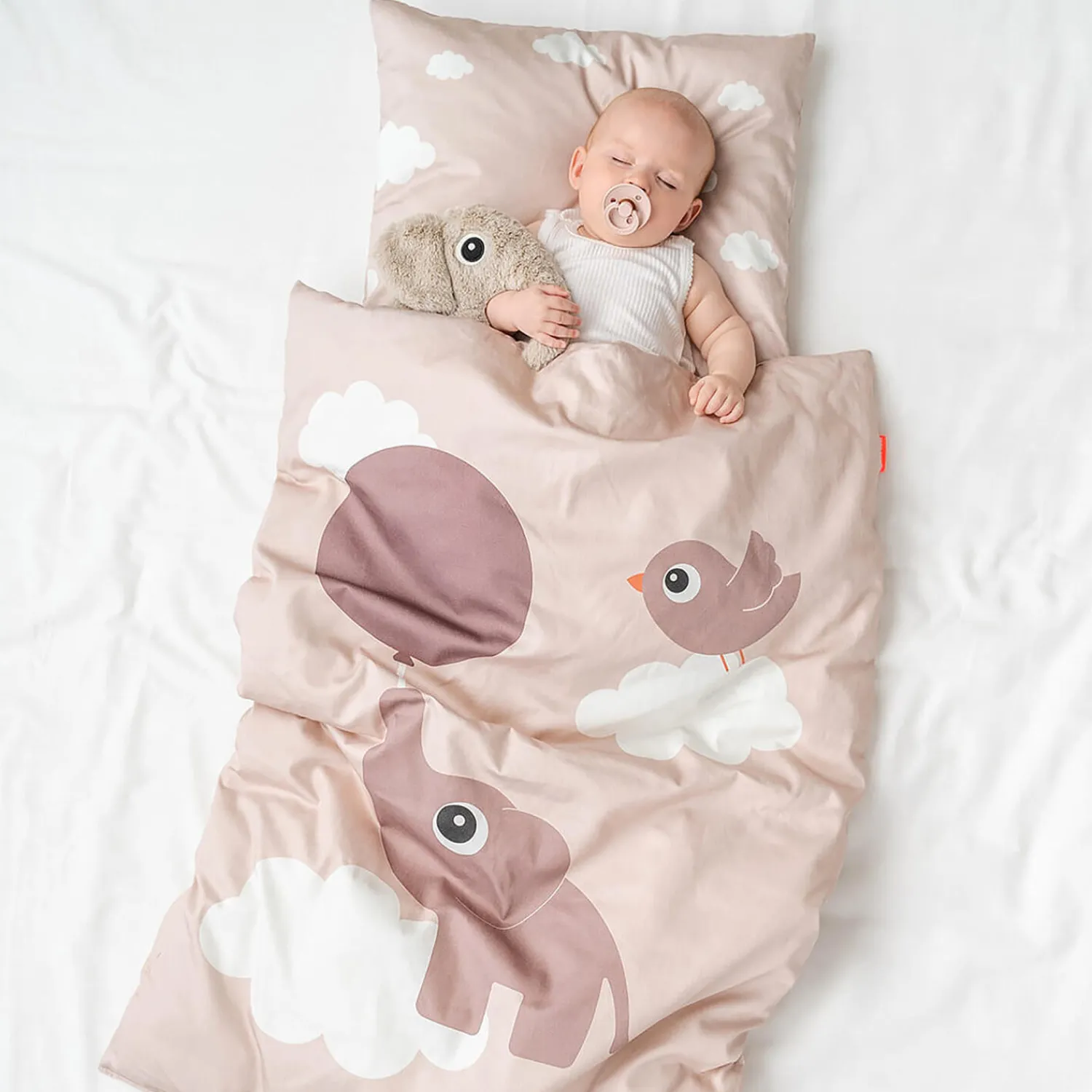 Børn Done by Deer Soveudstyr|Sengetøj-Elphee baby sengesæt,