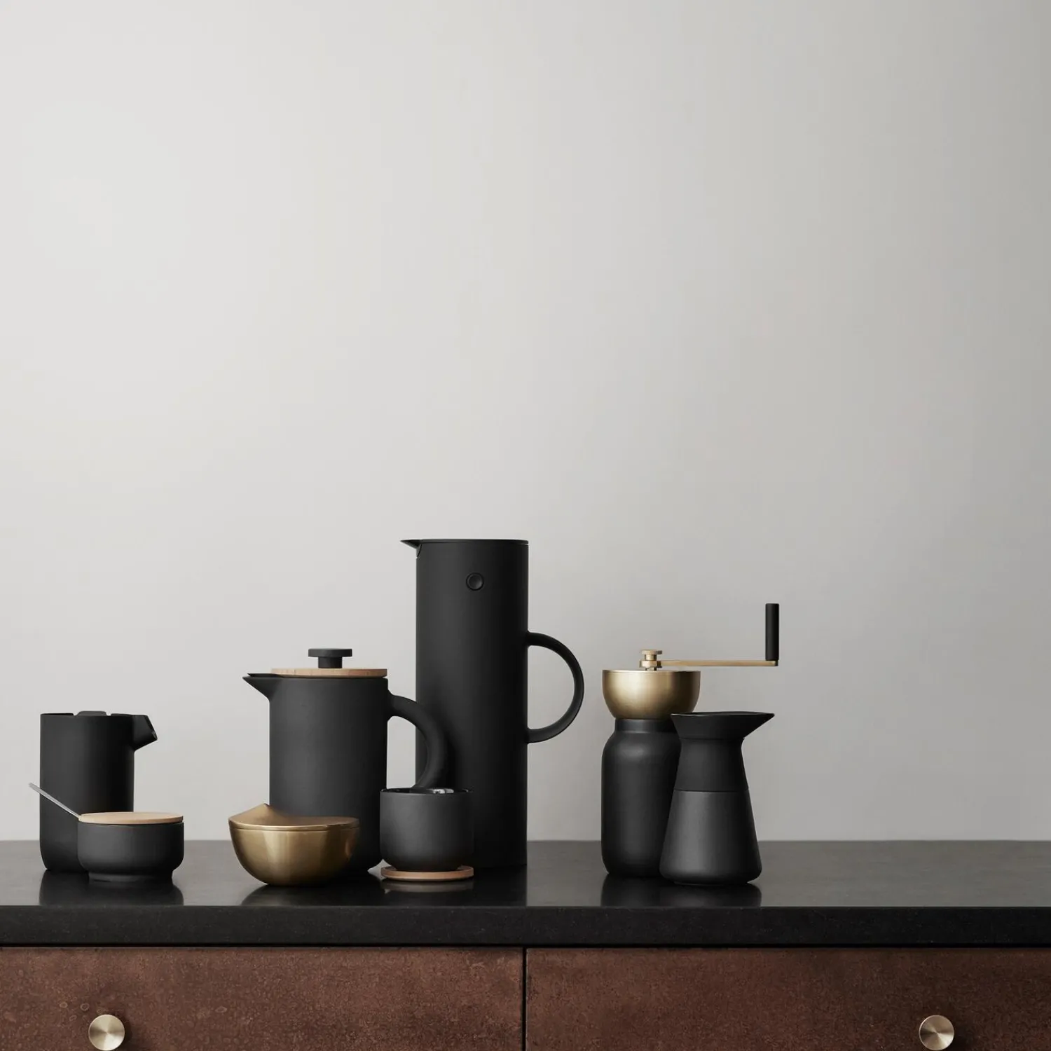 Stelton Kaffe- & Teudstyr-EM77 termokande 1 L,