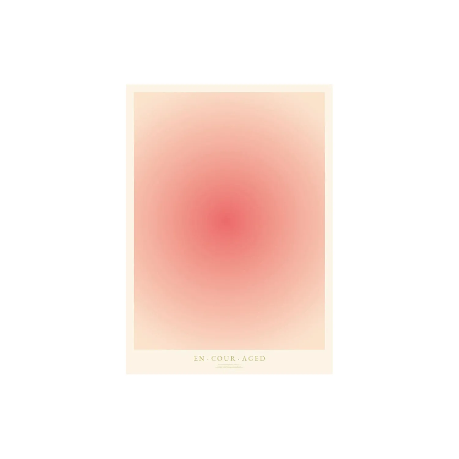 Peléton Plakater & Rammer-ENCOURAGED