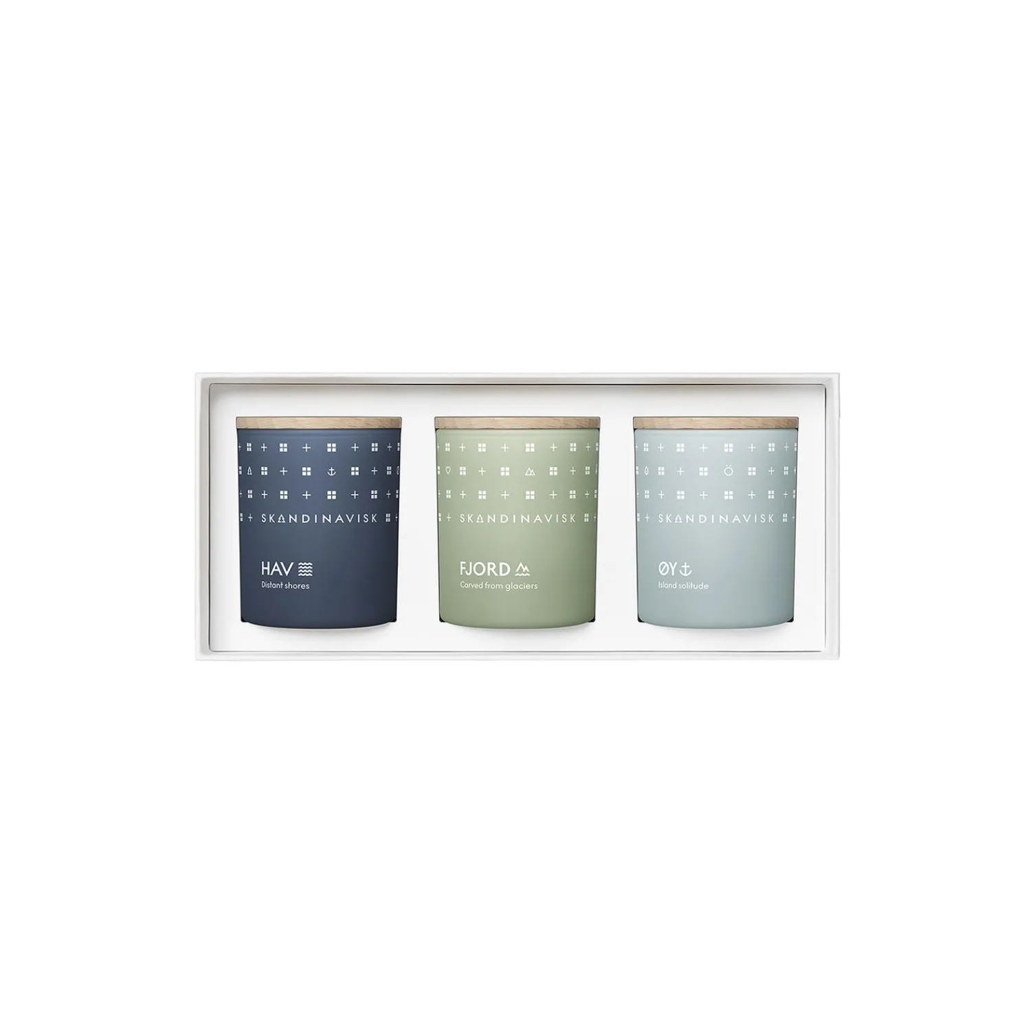 Skandinavisk Lys & Duftlys-ESCAPE Mini Candle Giftset