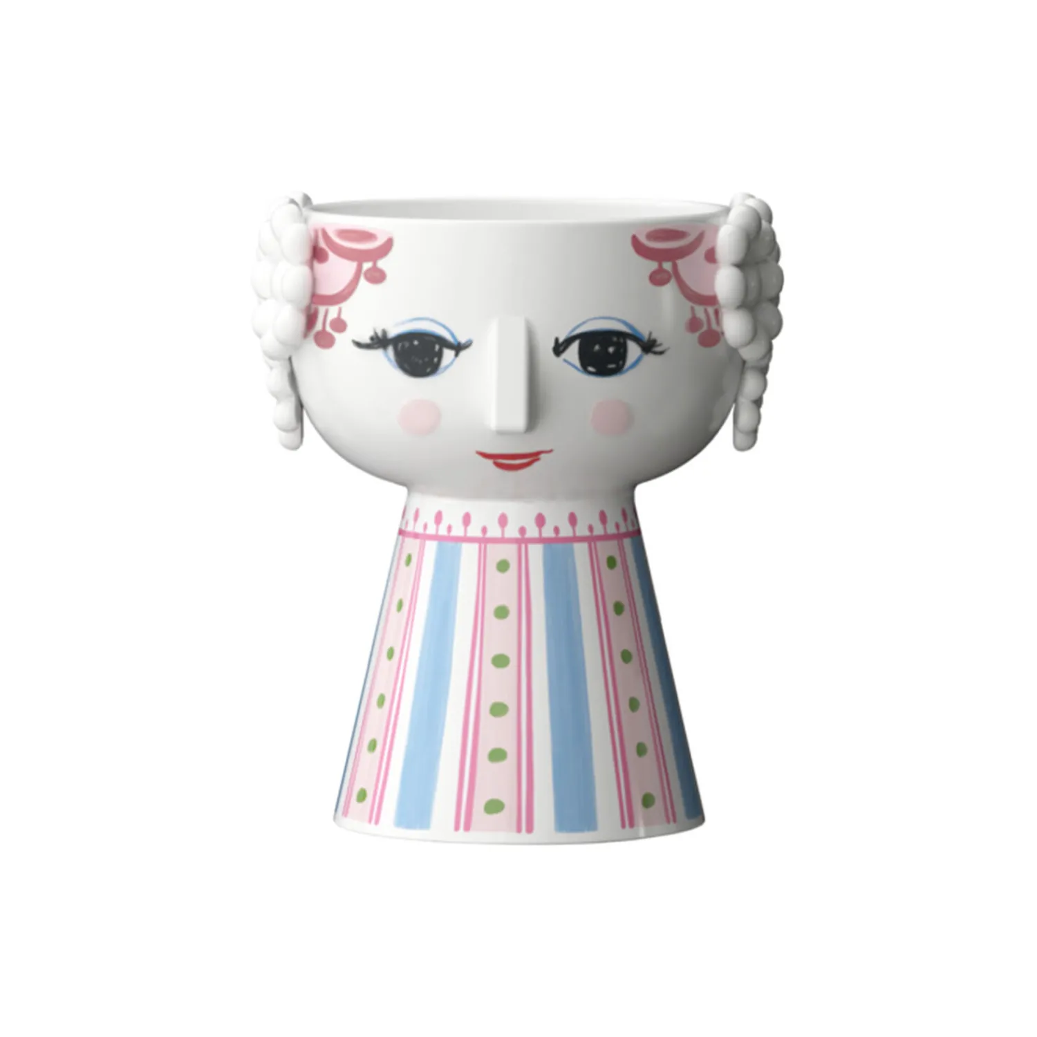 Bjørn Wiinblad Lysestager-Eva Lysestage, pink