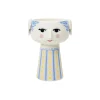Bjørn Wiinblad Vaser * Eva vase 18,5 cm, blå