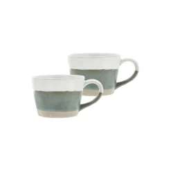 Villa Collection Kopper & Krus-Evig krus med hank 2 stk., grøn/hvid