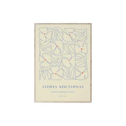Paper Collective Plakater & Rammer-Flores Nocturnas 01 poster