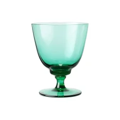 Holmegaard Glas-Flow glas på fod,