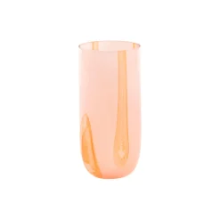 Kodanska Glas * Flow Longdrink, pink w red stripes