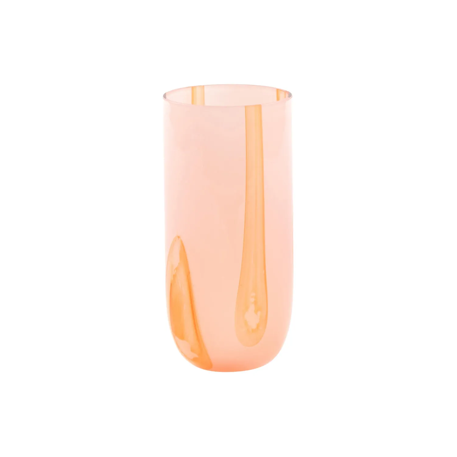 Kodanska Glas * Flow Longdrink, pink w red stripes