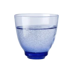Holmegaard Glas * Flow vandglas, mørk blå