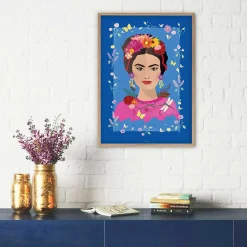 ViSSEVASSE Plakater & Rammer-Frida Kahlo støtteplakat