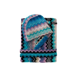 Dame Missoni Home Nattøj & Loungewear|Badekåber-Giacomo badekåbe, 170 turquoise multi colour