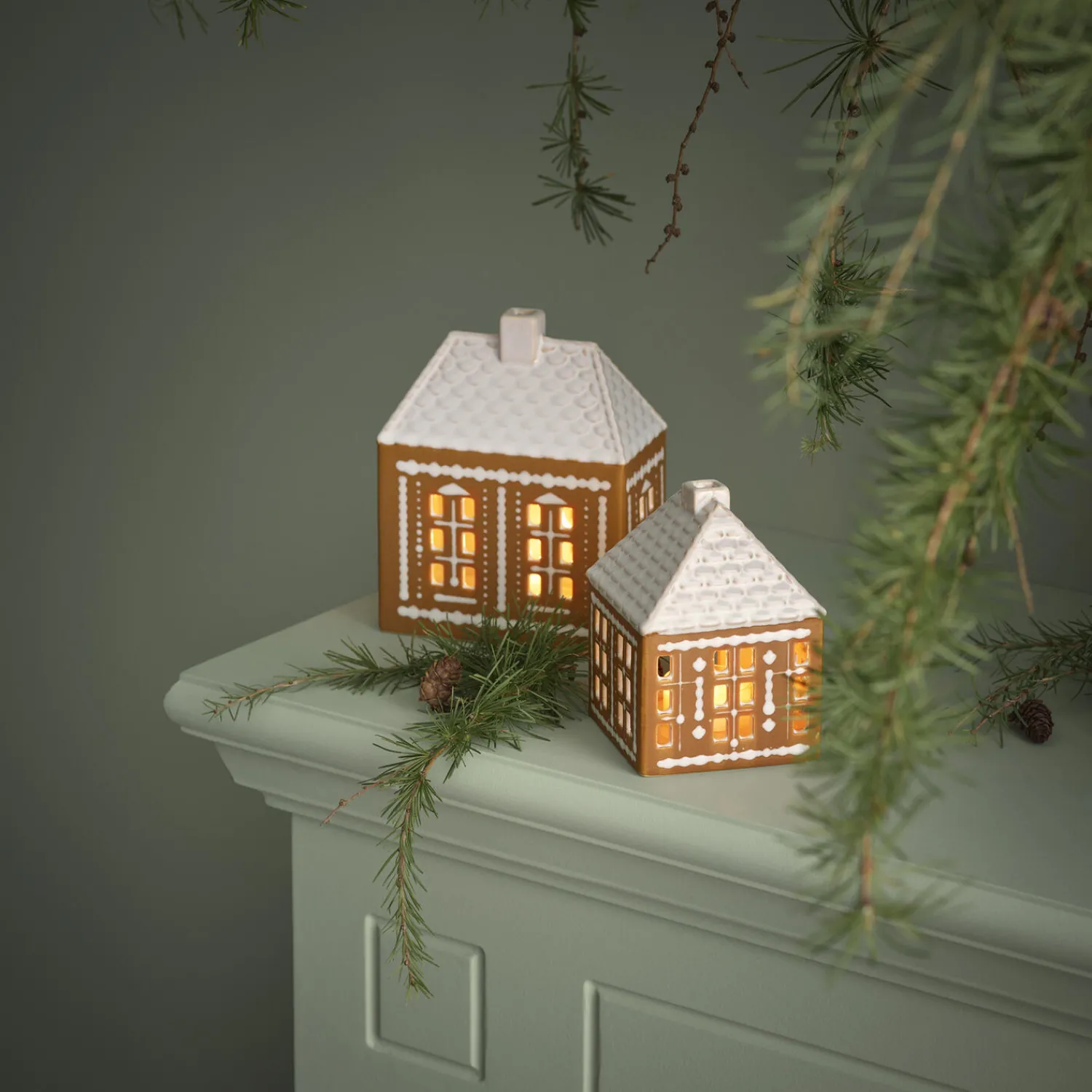 Kähler Pynt * Gingerbread lyshus
