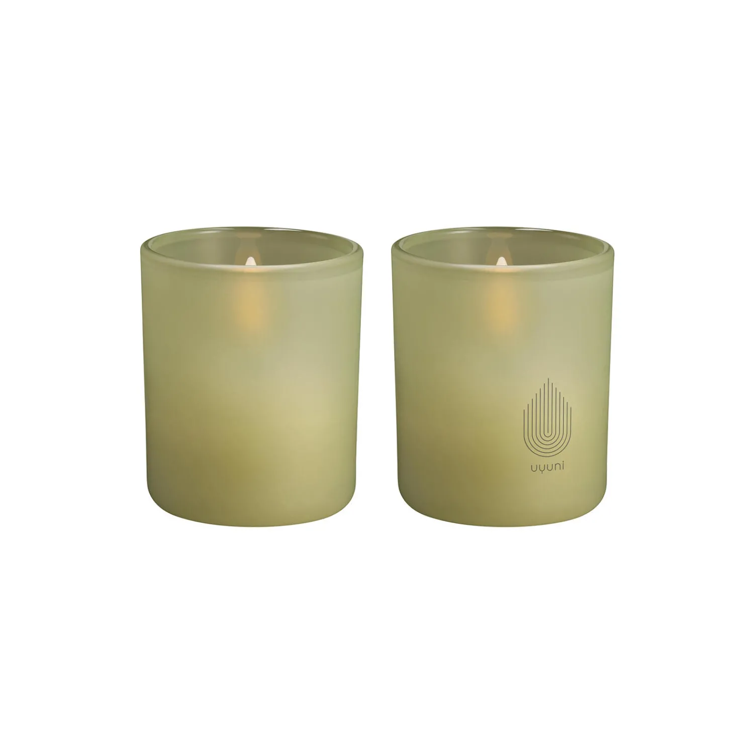 Uyuni Lighting Lys & Duftlys-Glass Candle 2-pack,