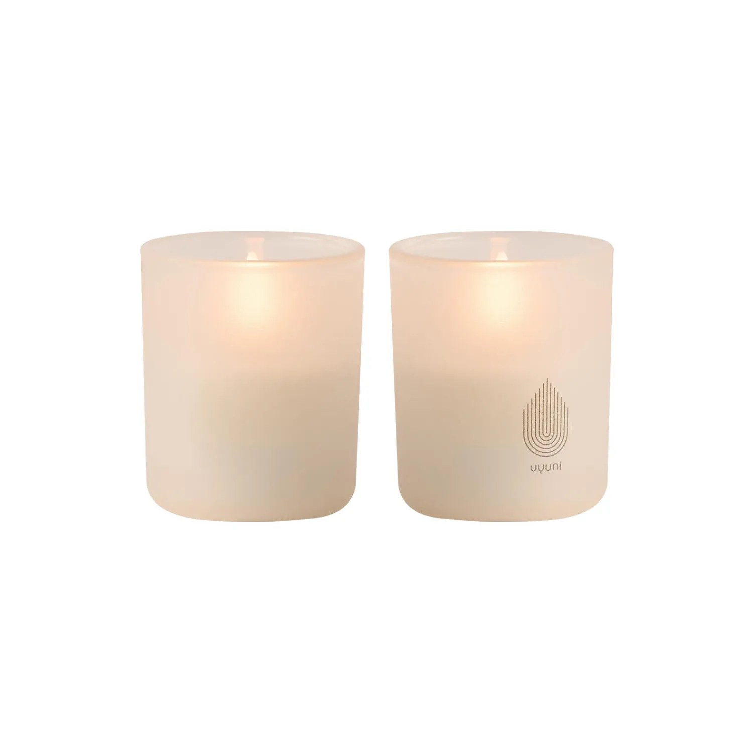Uyuni Lighting Lys & Duftlys-Glass Candle 2-pack,