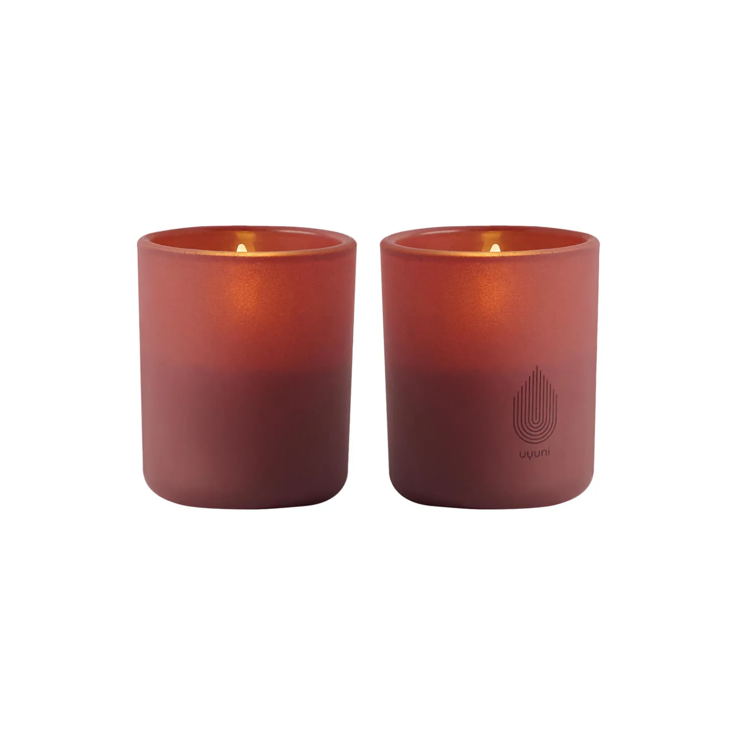 Uyuni Lighting Lys & Duftlys * Glass Candle 2-pack,