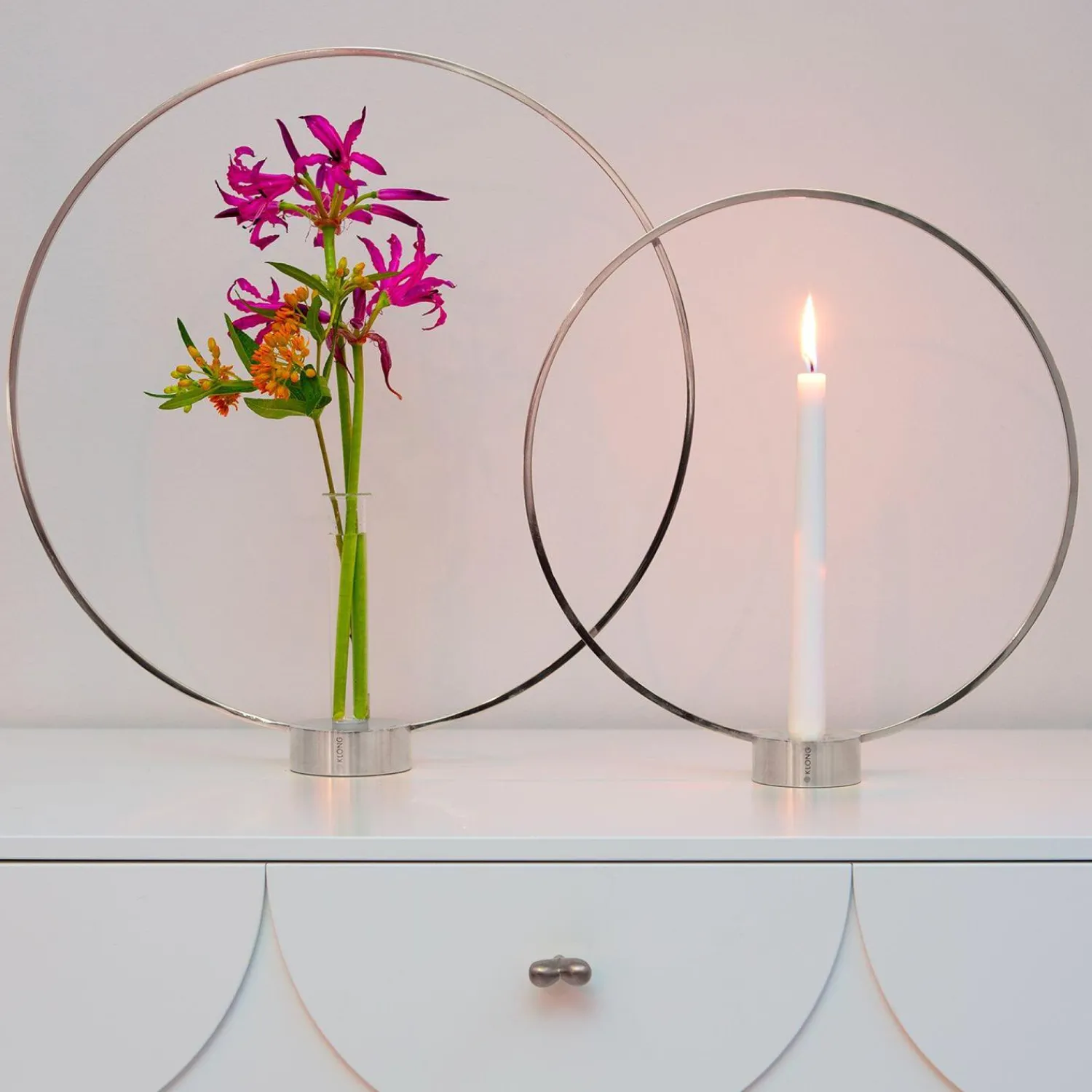 Klong Lysestager * Gloria Candleholder Large