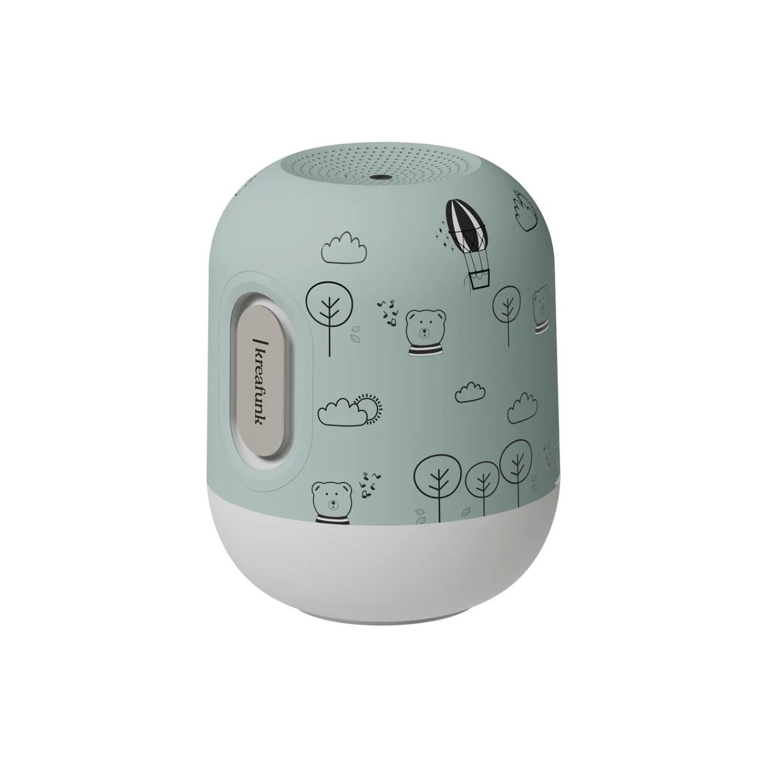 Kreafunk Højtalere & Radioer-Glowie Bluetooth højttaler og lampe,