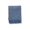 Klippan Yllefabrik Plaider-Gotland uld plaid, infinity blue