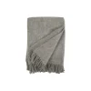 Klippan Yllefabrik Plaider * Gotland uld plaid, natural grey