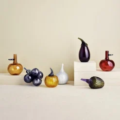 Iittala Figurer & Glaskunst * Grape glasfigur, rain