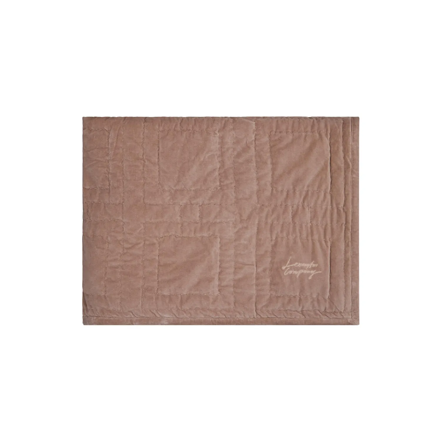 Lexington Sengetæpper-Graphic Quilted Bedspread, beige
