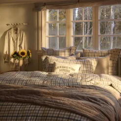 Lexington Sengetæpper-Graphic Quilted Bedspread, beige