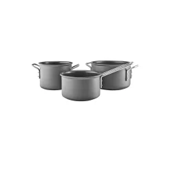 Eva Trio Gryder & Pander-Grey Line Grydesæt 3 stk.