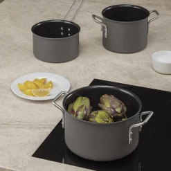 Eva Trio Gryder & Pander-Grey Line Grydesæt 3 stk.