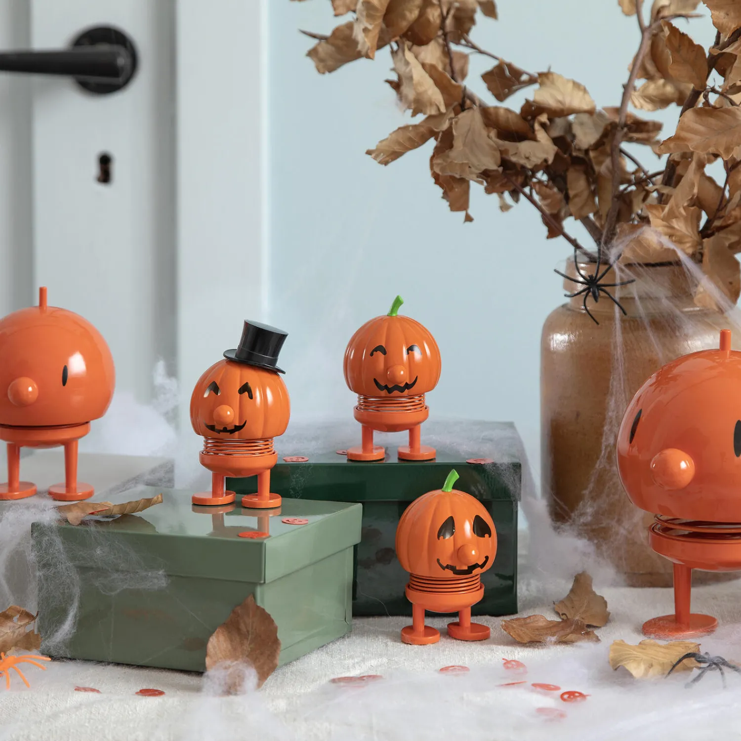 Hoptimist Figurer & Glaskunst * Halloween Pumpkin, orange