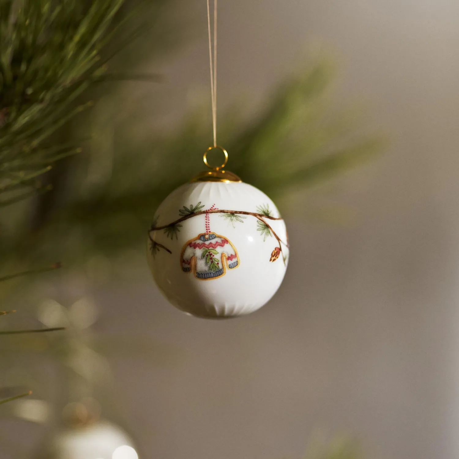 Kähler Pynt * Hammershøi Christmas Kugle 2025