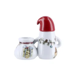Kähler Pynt * Hammershøi Christmas lysestage Nissefar