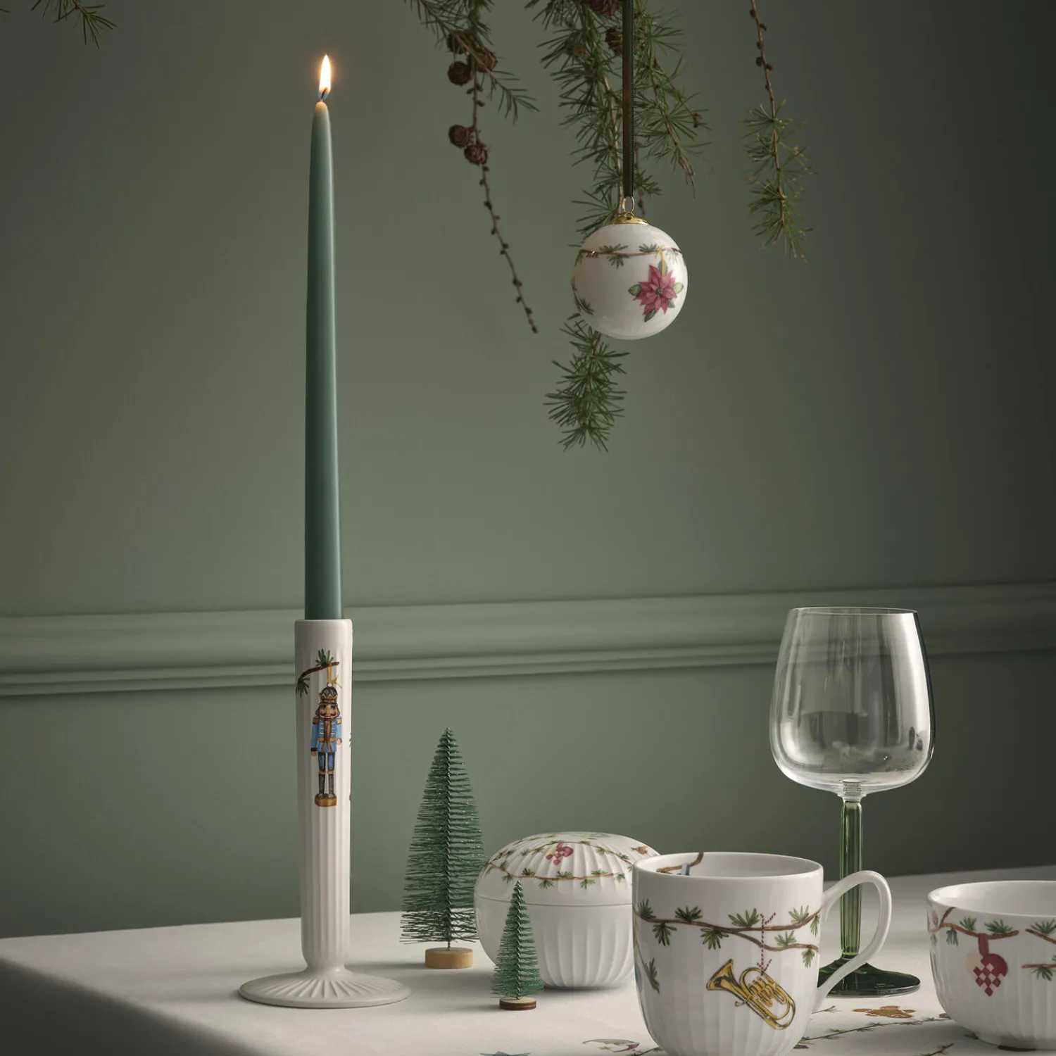 Kähler Lysestager-Hammershøi Christmas lysestage