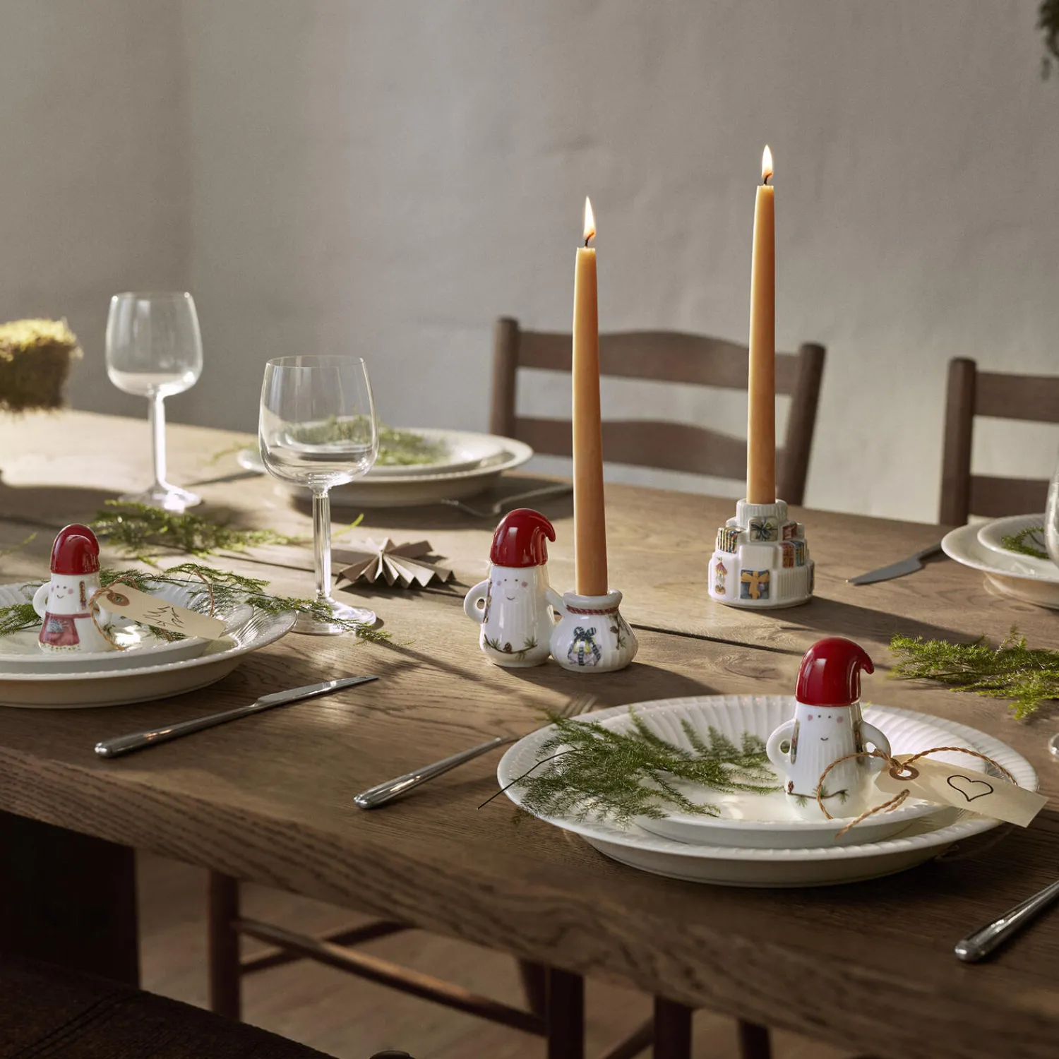 Kähler Pynt-Hammershøi Christmas lysestage Gaver