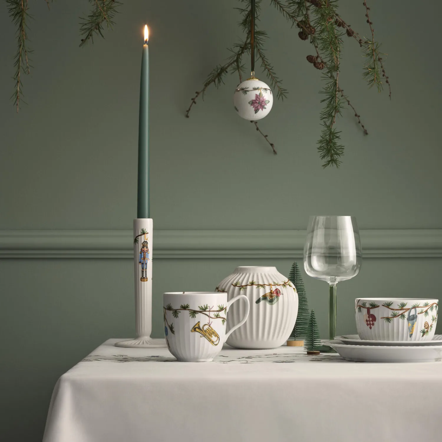 Kähler Vaser-Hammershøi Christmas vase