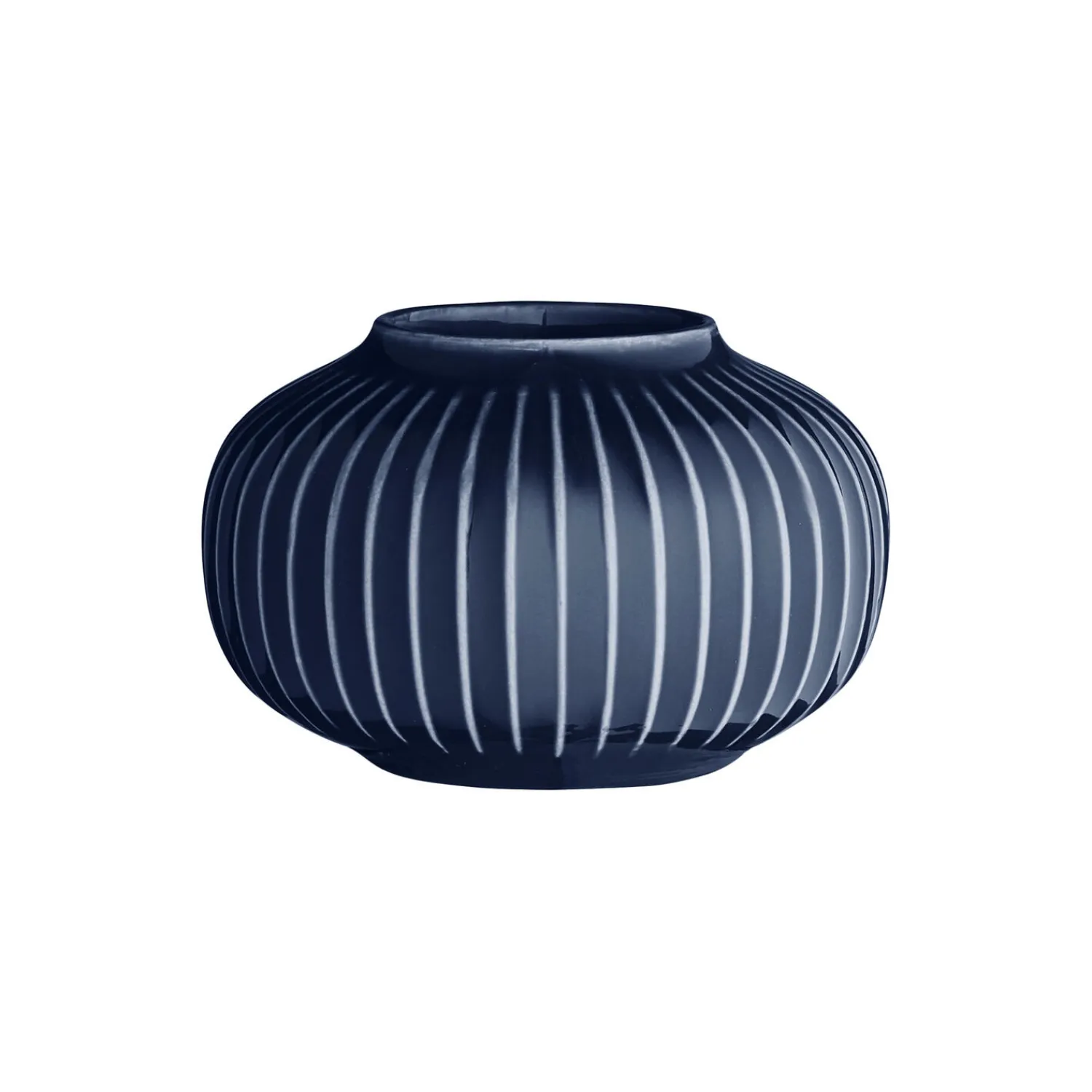 Kähler Lysestager * Hammershøi fyrfadsstage, indigo