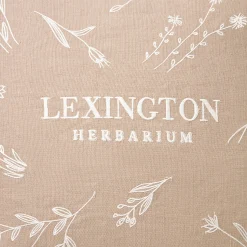 Lexington Pyntepuder & Hynder-Herbarium Linen/Cotton Cushion Cover, beige/white