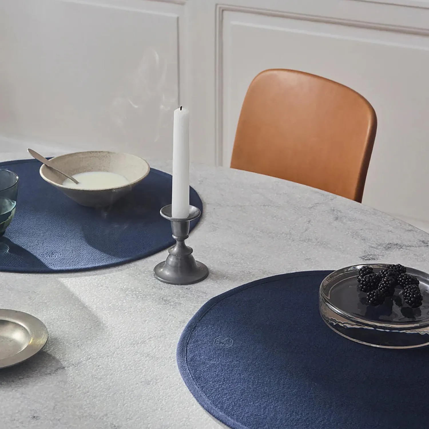Georg Jensen Damask Bordtekstiler * HERRINGBONE dækkeserviet,