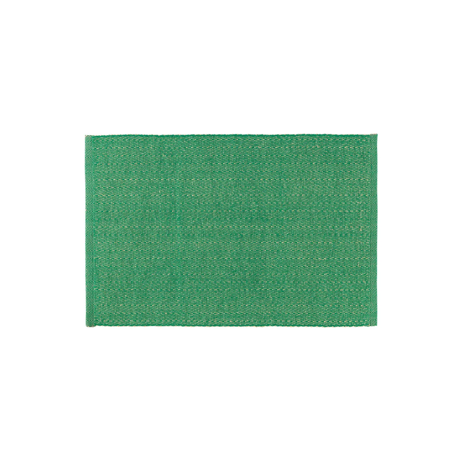 Lyngby Porcelæn Bordtekstiler * Herringbone dækkeserviet, grøn