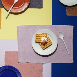 Lyngby Porcelæn Bordtekstiler * Herringbone dækkeserviet, lilla