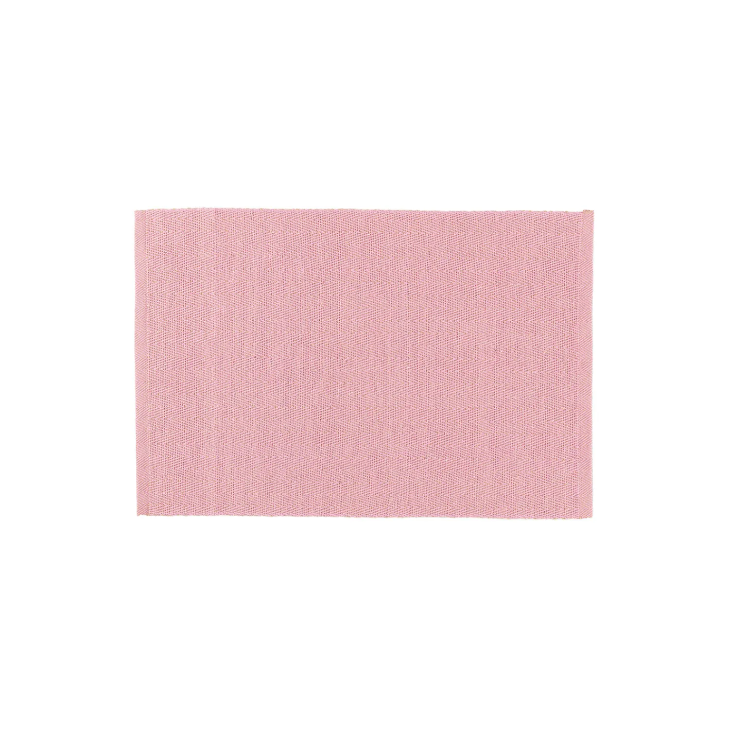 Lyngby Porcelæn Bordtekstiler * Herringbone dækkeserviet, rosa